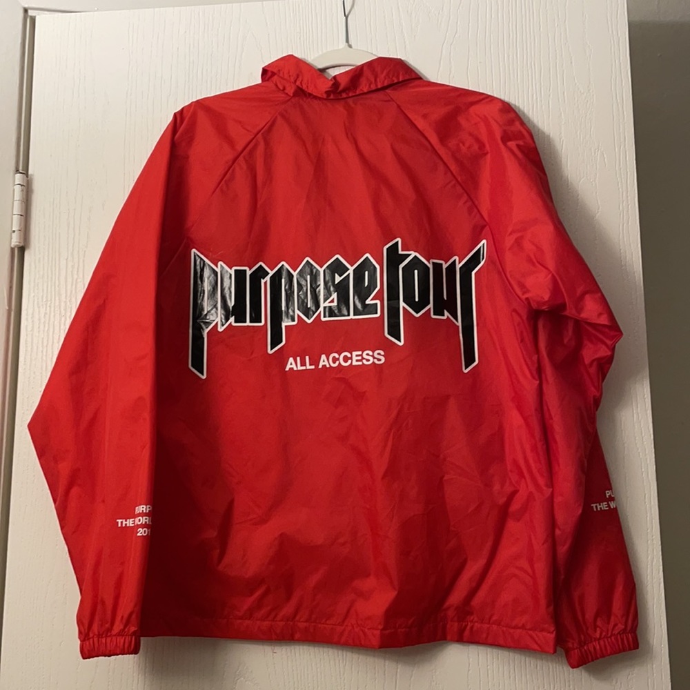 Justin Bieber Purpose Tour Coach Jacket